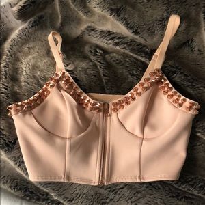 ❗️ SOLD ❗️Studded Cropped Bralette